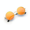 Retro Carved Round Sunglasses