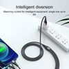 4 in 1 66W 6A USB to 8 Pin + Micro USB + Dual USB-C / Type-C Fast Charging Data Cable, Cable Length: 1.2m(Grey)
