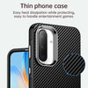 For Samsung Galaxy A36 5G Carbon Fiber Series IMD Phone Case(Black)