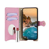 For Samsung Galaxy A56 5G Crossbody Chain Fishtail Litchi Leather Phone Case(Pink)