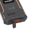 UNIWA S2 IP68 Rugged Keypad Phone, 2.4 inch Mediatek MT6261, 2500mAh Battery, 21 Keys, Network: 2G (Black+Orange)