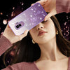 For Samsung Galaxy S9+ Gradient Glitter Flower All-inclusive Phone Case(Purple)