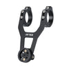 ESLNF Mountain Bike Yardstick Stand Lights Base Outdoor Riding Stainless Steel Stand(Black)