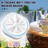 Portable Mini Turbo Switch Three-Speed Timing Washing Machine, Size: Remote Control Switch(White)