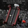 Aluminum Alloy Motorcycle Bicycle Navigation Mobile Phone Holder(Yellow)