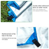 Multi-function Outdoor Waterproof Sunscreen Beach Awning Tent Sun Shelter Pergola (Blue)