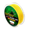 2 PCS PROBEROS 4 Edited 100M Strong Horse Fish Line, Line number: 3.0 / 35LB(Yellow)