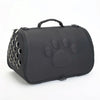 Foldable EVA Pet Carrier Bag for Cats & Small Dogs (Black)