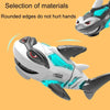 Children Motorized Universal Mechanical Shark Boys Simulation Model Toys(Gray)