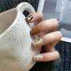 24pcs/box Handmade Nail Glitter Nail Jelly Glue Finished Patch, Color: BY1003(Wear Tool Bag)