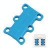 Magnetic Shoelace Buckle Non Binding Shoe Lace Accessories, Size:L (Above 230mm)(Blue)