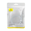 Baseus Pudding Series 20W Type-C to 8 Pin Fast Charging Data Cable, Length:2m(White)