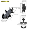 CS-1722A1 Motorcycle Handlebar Octopus Aluminum Alloy Phone Holder