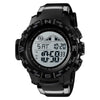 SKMEI 1380 Men Fashionable Outdoor 50m Waterproof Digital Watch Large Dial Sports Wrist Watch(Black)