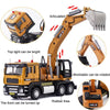 Jiaye Simulation Alloy 1:50 Scale Engineering Car Model Children Toy Car(Excavator)