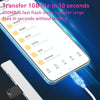 5 in 1 8 Pin to SD / TF Card Slot + 3 USB Ports Multifunctional Docking Station HUB(Silver)
