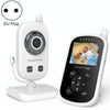 2.4" Wireless Video Baby Monitor with Night Vision, 2-Way Audio & Temperature Sensor - EU Plug