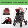 Baby Stroller Rain Cover Windproof Dustproof Raincoat High Landscape Special Rain Cover EVA Double Open Zipper Rain Cover