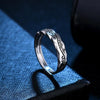 J177 Men Domineering Distressed Open Tail Ring(Adjustable)