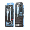 WK WDC-09i 2.4A USB to 8 Pin Silicone Data Cable, Length: 1.2m(Blue)