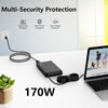 170W 20V 8.5A Laptop Notebook Power Adapter For Lenovo Big Square USB, Plug:US Plug