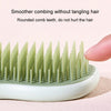 Long Hair Fluffy Styling Smooth Hair Comb Ladies Home Massage Airbag Comb(Green)