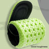 1pair High Elasticity Breathable Sweat Absorbent Shock Absorbent Cuttable Insoles, Size: 41-42(Green+Gray)
