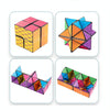 Qiyi Geometric Infinite Magic Cube Space Thinking Puzzle Decompression Toy(Change Textures)