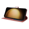 For Samsung Galaxy S25+ 5G 3-Card Slots Multifunctional Leather Phone Case(Rose Gold)