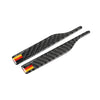 Car Carbon Fiber German Flag Pattern Rearview Mirror Anti-collision Sticker for Audi TT, Left and Right Drive Universal, B Style