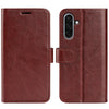 For Samsung Galaxy A36 R64 Texture Horizontal Flip Leather Phone Case(Brown)