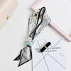 Spring and Summer Tarot Pattern Professional Chiffon Small Neckerchief Wild Scarf, Size:105 x 6.5cm(Lovers)