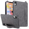 For iPad 10th Gen 10.9 2022 TPU Leather Back Tablet Case with Wristband(Grey)
