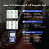 JDiag M100 Motorcycles 2 in1 OBD Scanner Battery Tester, Simplified Version