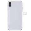 iPhone X Battery Back Cover Assembly White - Side Keys & Wireless Charging
