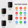 GTS5 2.0 inch Fitness Health Smart Watch, BT Call / Heart Rate / Blood Pressure / MET / Blood Glucose(Light Grey)