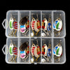 5pcs Roadrunner False Bait Sequins Lure Set, Color Random Delivery