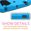 For iPad 4/3/2 Sparrow Style EVA Material Children Shockproof Casing Shell(Blue)