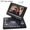 7.8 inch Portable DVD with TV Player, Support SD / MMC Card / Game Function / USB Port(US Plug)