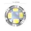2 PCS H3 DC 12V 5W 250LM Auto Car Fog Lights with 16 SMD-2835 LED Bulbs (White Light)