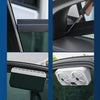 USB Interface Car Cooling Device Car Exhaust Air Circulation Exhaust Fan Car Changing Fan(White)