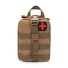 Outdoor Travel Portable First Aid Kit (Khaki)