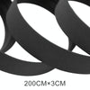 1 Pair Cycling Road Bike Sports Bicycle Cork Handlebar Tape Wrap + 2 Bar Plug(Black)