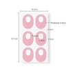 Latex Anti-Wear Callus Protection Sticker(Skin Color Elliptical)