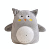 Kids Soft Toys Stuffed Plush Toys With Music & Stars Projector Light(Owl)