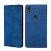 For Alcatel Axel / Lumos Skin Feel Magnetic Horizontal Flip Leather Phone Case(Blue)