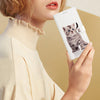 For Samsung Galaxy A26 5G Colored Drawing Leather Phone Case(Little Tabby Cat)