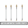 Original DJI FPV Air Unit 2pcs MMCX To SMA Adapter Cable MMCX Straight Head