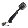 Retractable Golf Club Cleaning Brush Groove Cleaner Golf Accessories(Black)