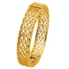B-48 24K Gold Plated Bracelets Women Wedding Sand Gold Bracelet